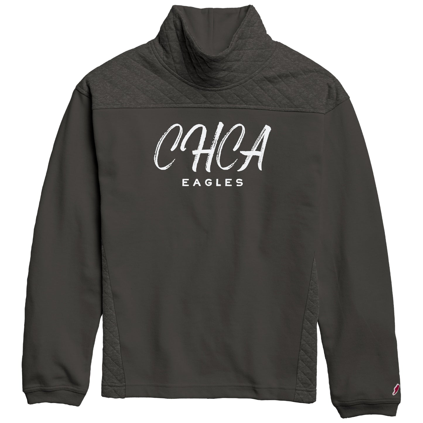 League Womens Quilted Funnel Neck