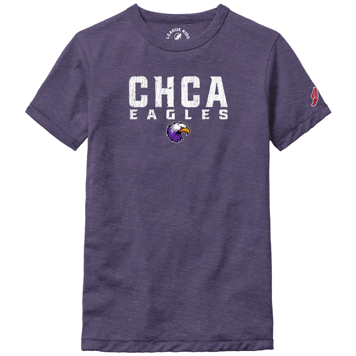 League Tee-New Purple