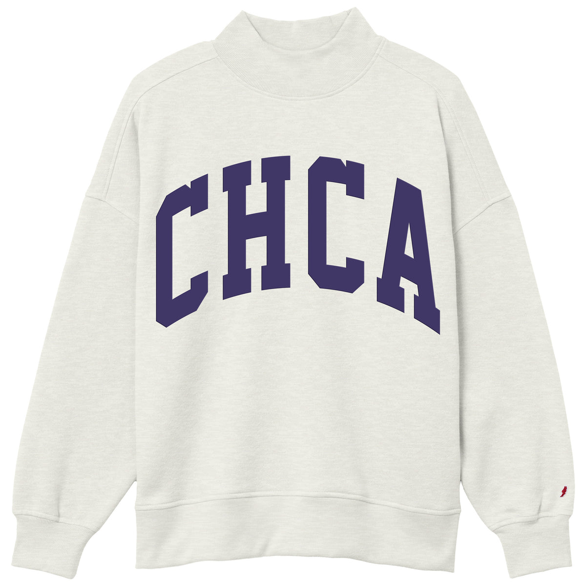 L2 Oatmeal Mock Neck