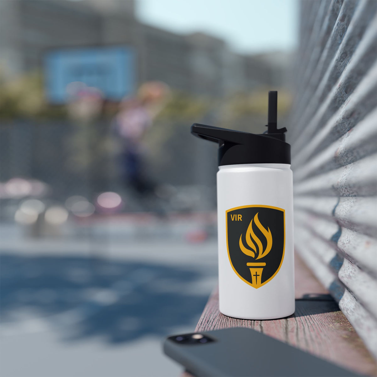 VIR of Stainless Steel Water Bottle, Standard Lid