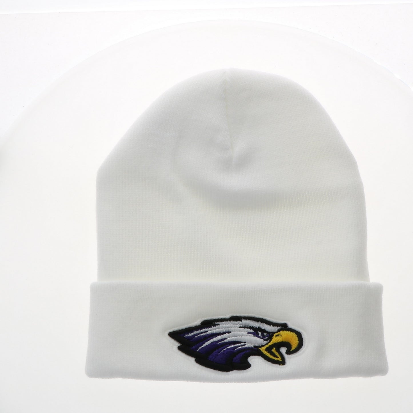 Legacy White Cuffed Beanie