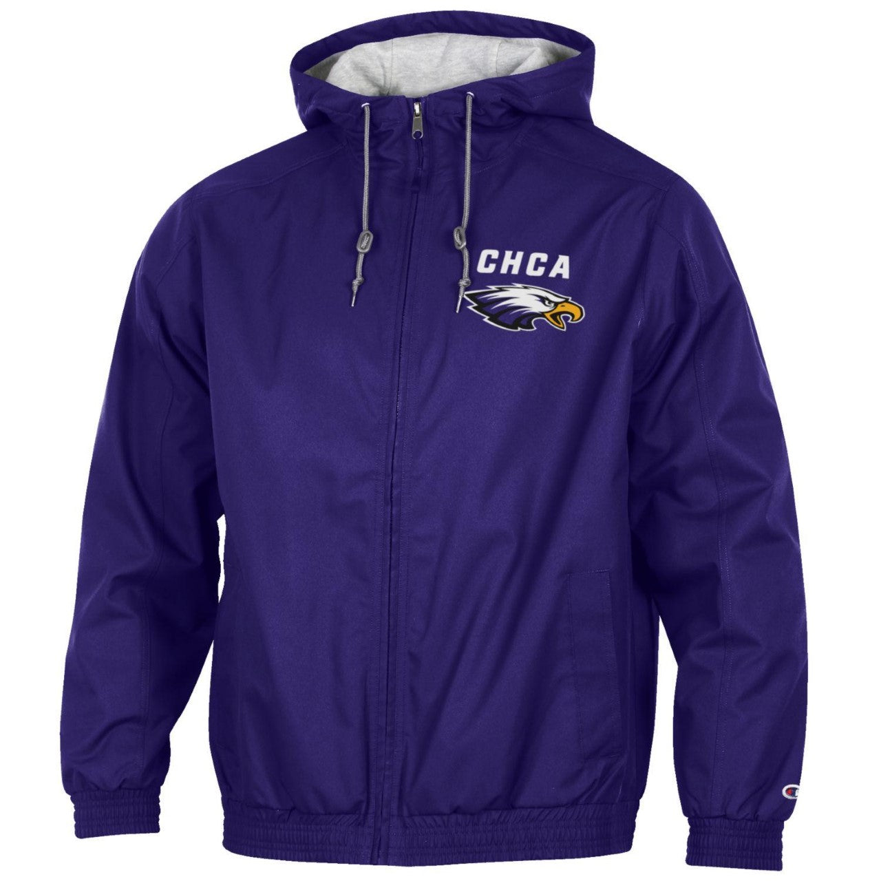 Champion Varsity Lined Jacket-Purple