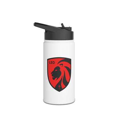LEO Stainless Steel Water Bottle, Standard Lid