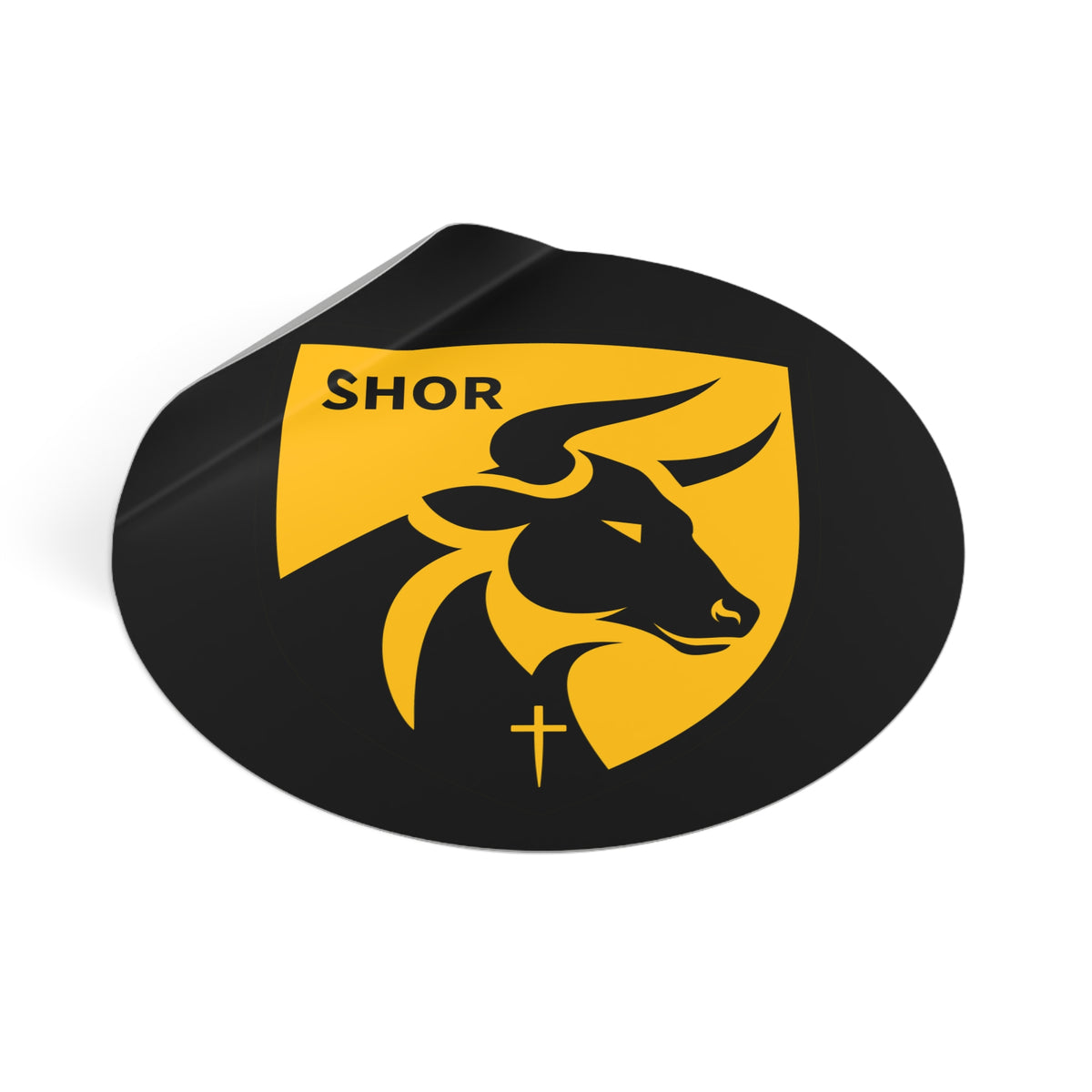 SHOR Round Vinyl Stickers