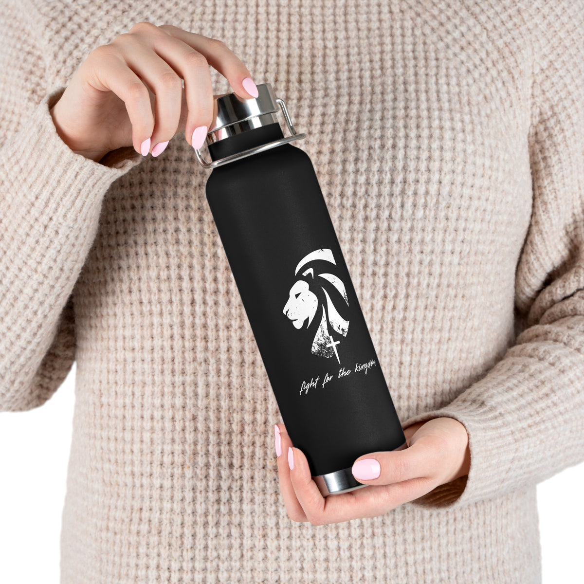 LEO Copper Vacuum Insulated Bottle, 22oz