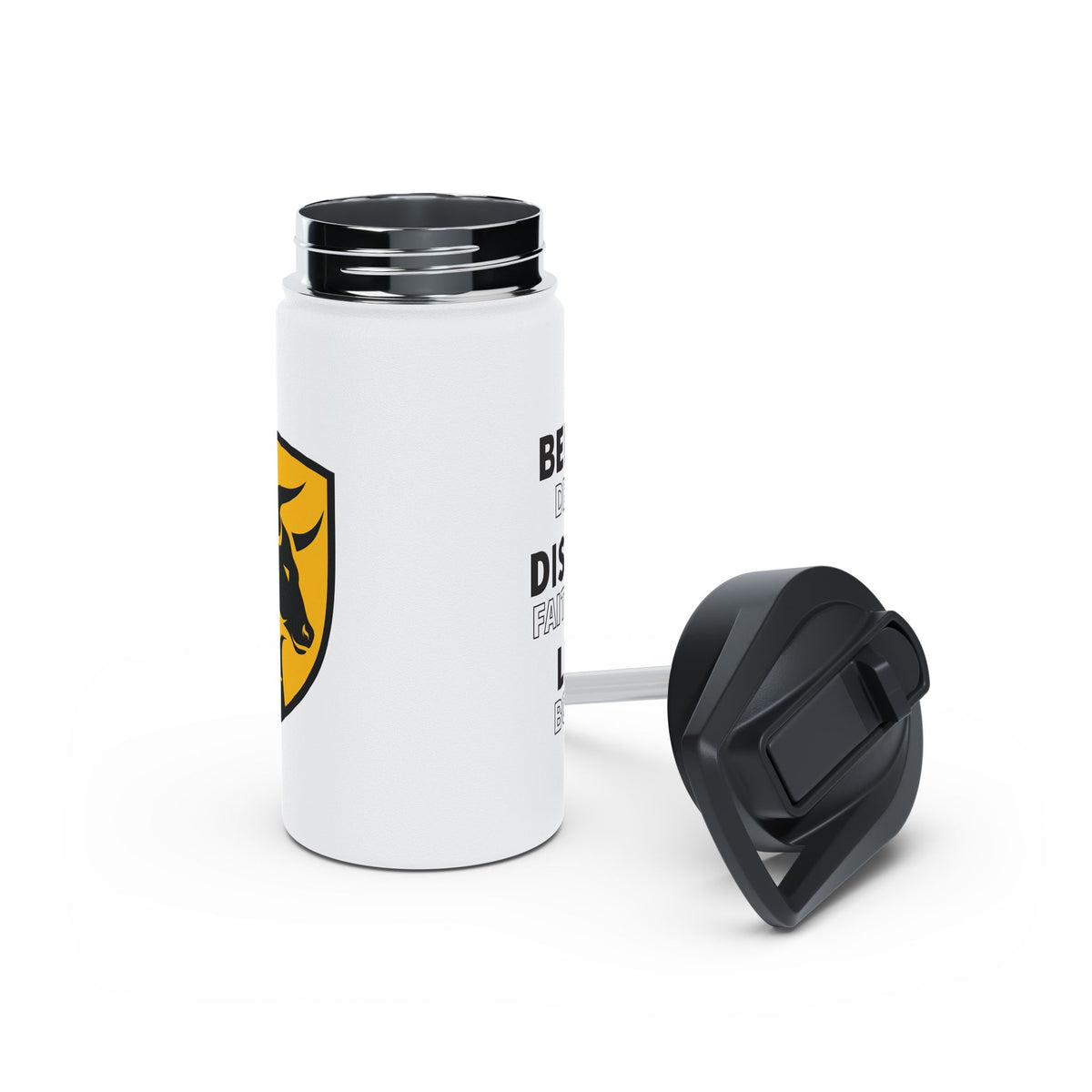 SHOR Stainless Steel Water Bottle, Standard Lid