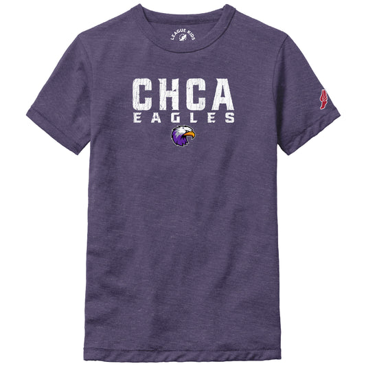 League Tee-New Purple