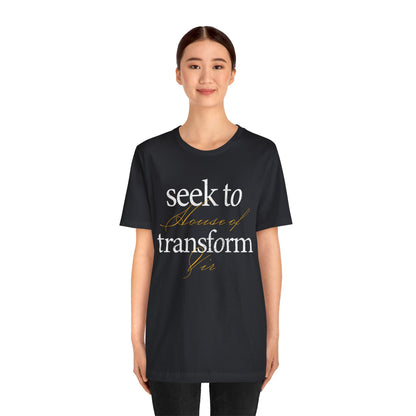 VIR IDENTITY Unisex Jersey Short Sleeve Tee