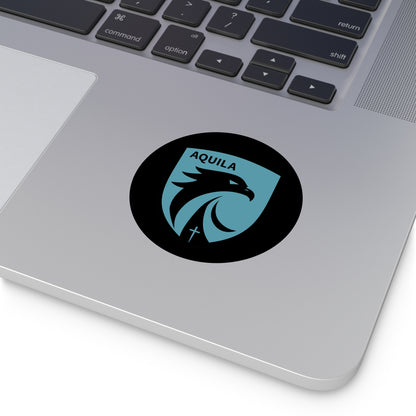 AQUILA Round Vinyl Stickers