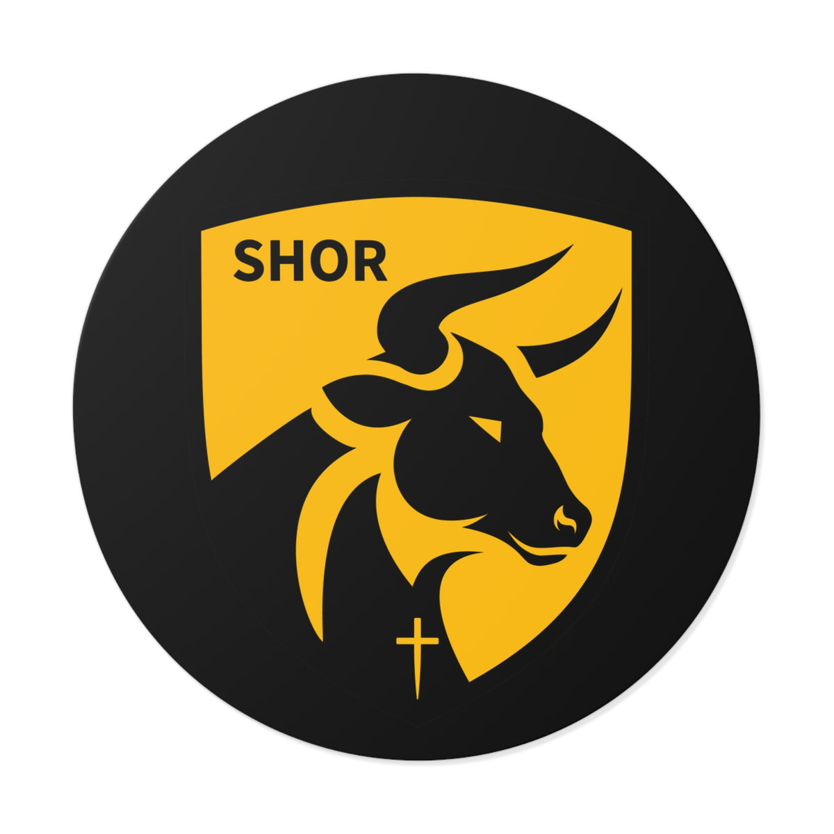 SHOR Round Vinyl Stickers