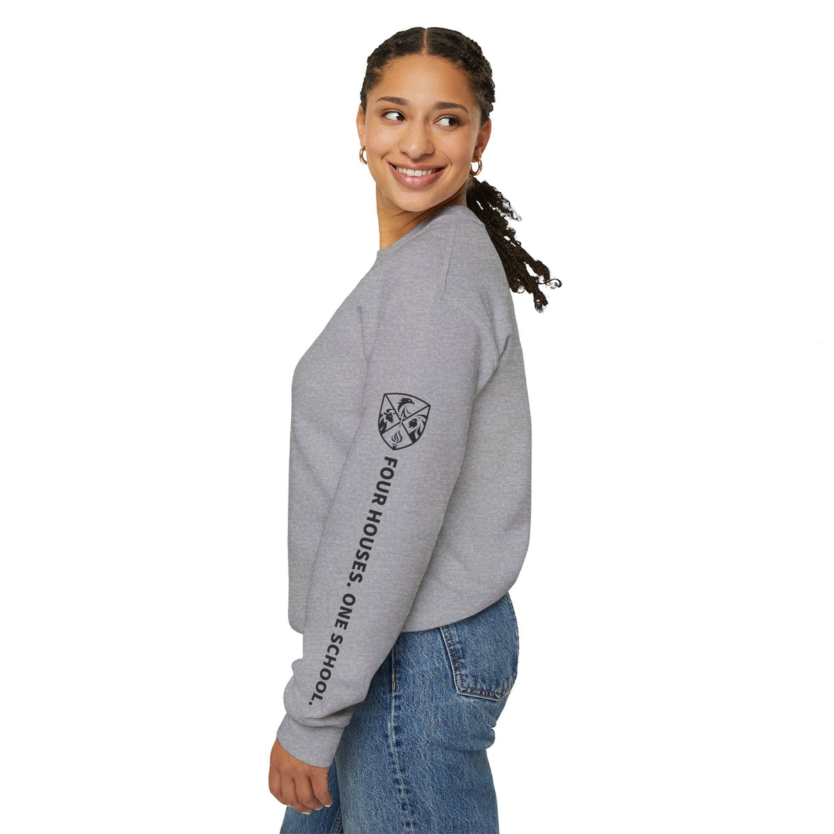 SHOR BASIC Unisex Heavy Blend™ Crewneck Sweatshirt