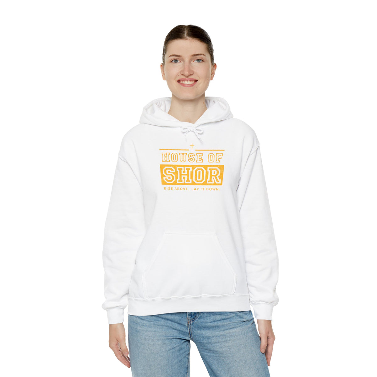 SHOR VINTAGE BLOCK Unisex Heavy Blend™ Hooded Sweatshirt