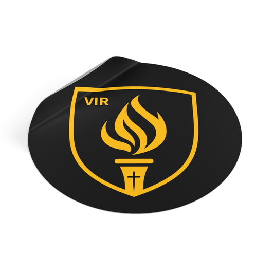 VIR Round Vinyl Stickers