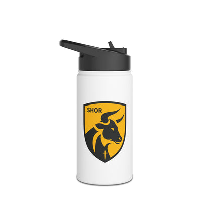 SHOR Stainless Steel Water Bottle, Standard Lid