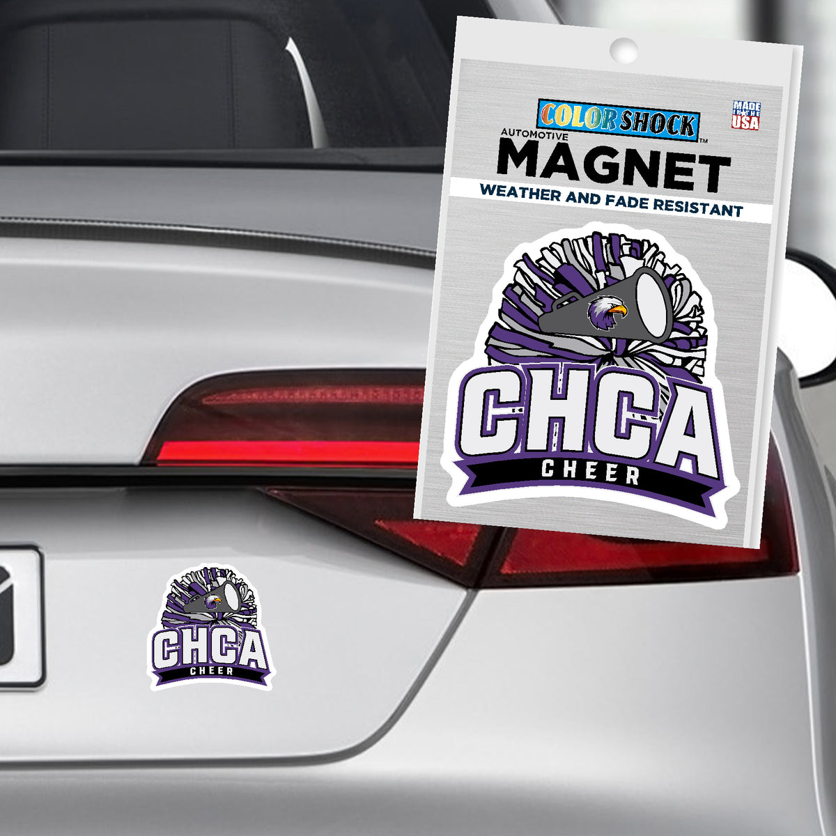 Cheer Car Magnet