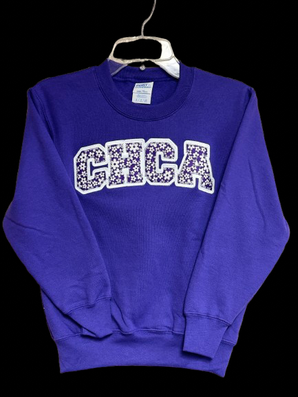 Youth CHCA Floral Print Crew