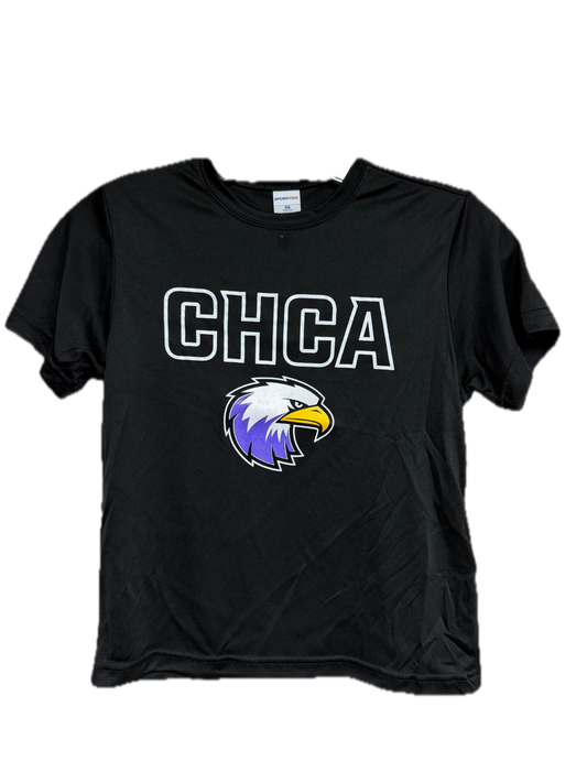 Youth Black DriFit Tee