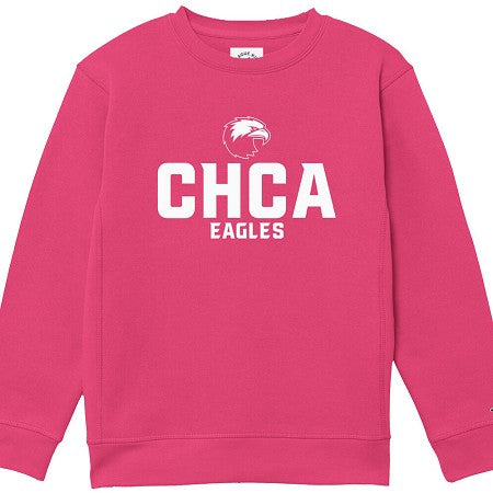 L2 Youth Pink Essential Crew