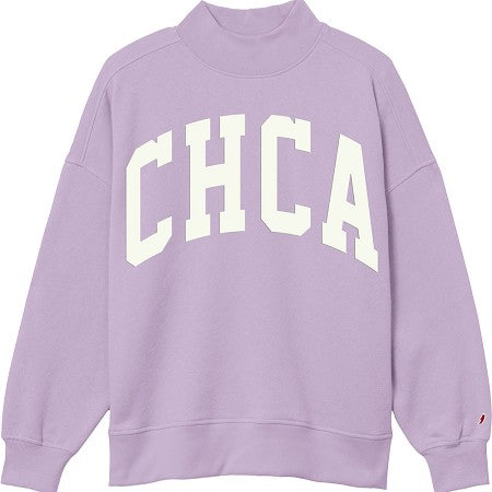 L2 Lilac Mock Neck