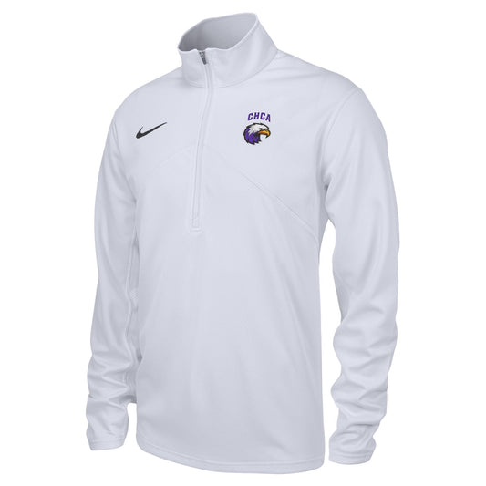 Nike Dri-Fit Training 1/4 Zip-White