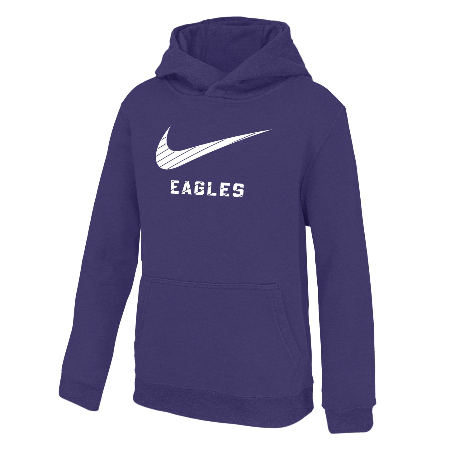 Nike Club Fleece Hood-Purple