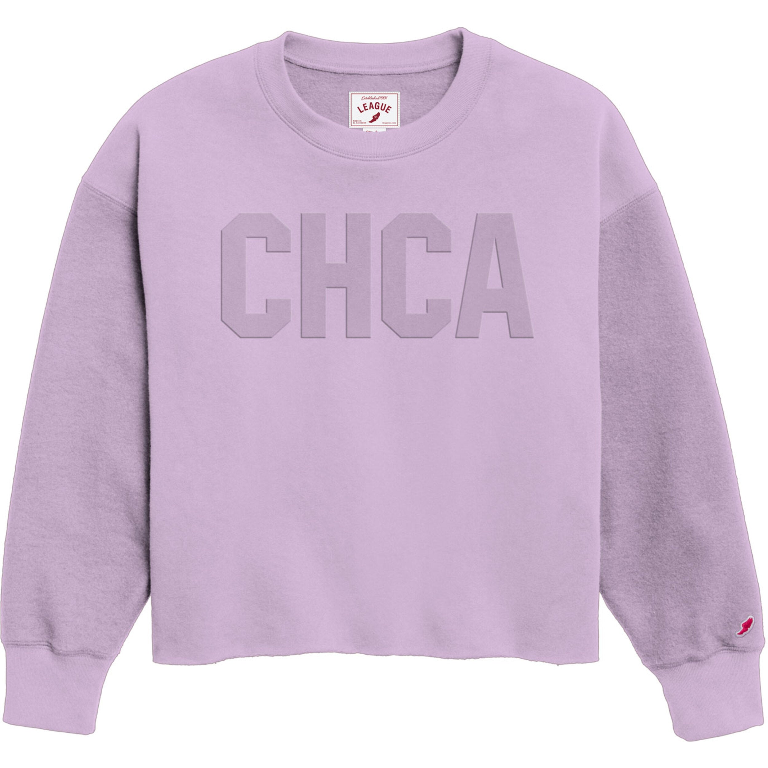 Lilac Reverse Fleece Crew – chca-eagle-store